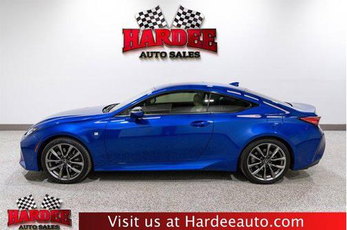 Ultrasonic Blue Mica 2.0 2019 Lexus RC 350 F Sport
