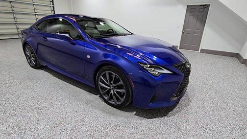 Ultrasonic Blue Mica 2.0 2019 Lexus RC 350 F Sport