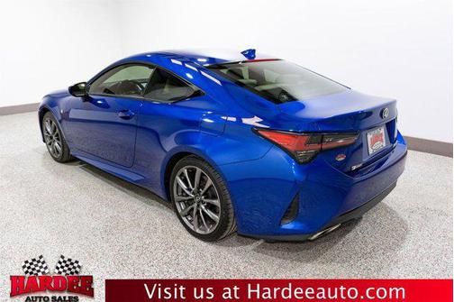 Ultrasonic Blue Mica 2.0 2019 Lexus RC 350 F Sport
