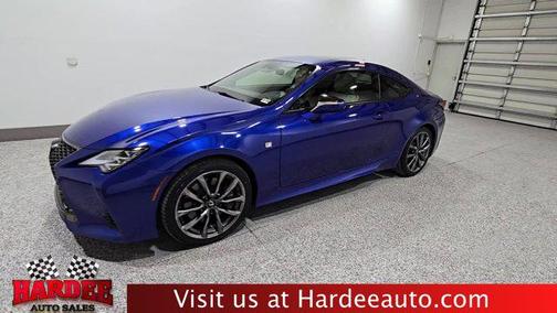 Ultrasonic Blue Mica 2.0 2019 Lexus RC 350 F Sport