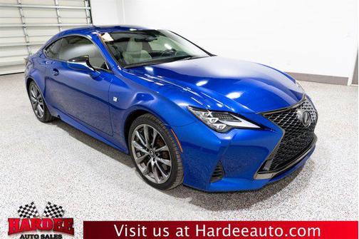 Ultrasonic Blue Mica 2.0 2019 Lexus RC 350 F Sport