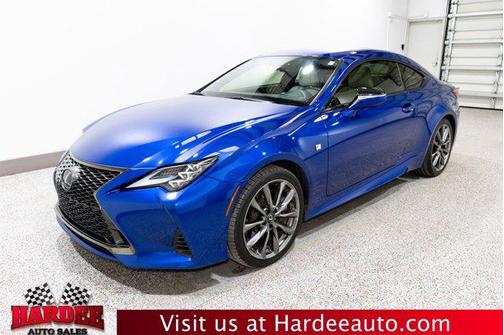 Ultrasonic Blue Mica 2.0 2019 Lexus RC 350 F Sport