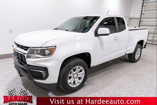Summit White 2022 Chevrolet Colorado LT