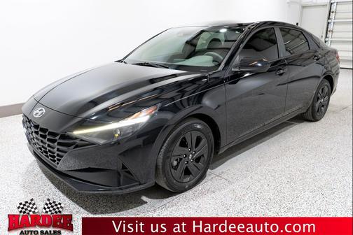 Onyx Black 2023 Hyundai ELANTRA SEL