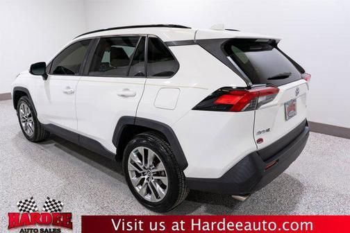 Super White 2019 Toyota RAV4 XLE Premium