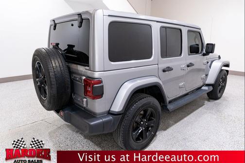 Billet Silver Metallic Clearcoat 2020 Jeep Wrangler Unlimited Sahara