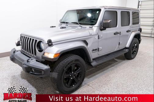 Billet Silver Metallic Clearcoat 2020 Jeep Wrangler Unlimited Sahara