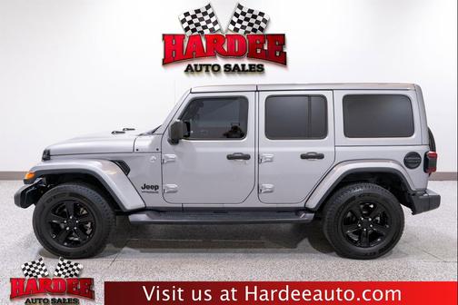 Billet Silver Metallic Clearcoat 2020 Jeep Wrangler Unlimited Sahara