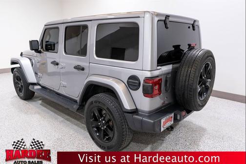 Billet Silver Metallic Clearcoat 2020 Jeep Wrangler Unlimited Sahara