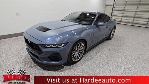 Vapor Blue Metallic 2024 Ford Mustang GT Premium