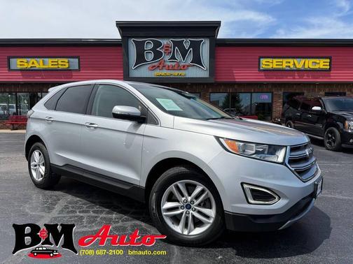 Ingot Silver 2017 Ford Edge SEL