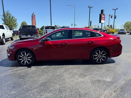 Radiant Red Tintcoat 2023 Chevrolet Malibu FWD RS