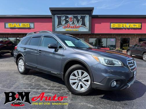 Carbide Gray Metallic 2015 Subaru Outback 2.5i Premium