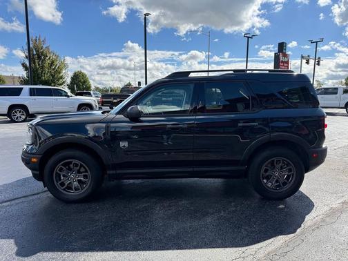 Alto Blue Metallic Tinted Clearcoat 2023 Ford Bronco Sport Big Bend
