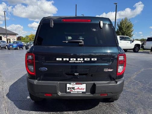 Alto Blue Metallic Tinted Clearcoat 2023 Ford Bronco Sport Big Bend