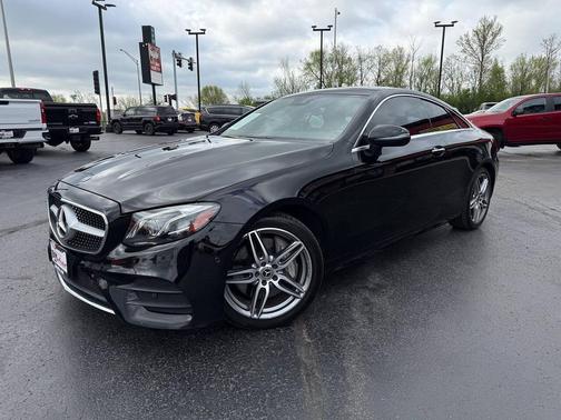 Black 2018 Mercedes-Benz E-Class 4MATIC