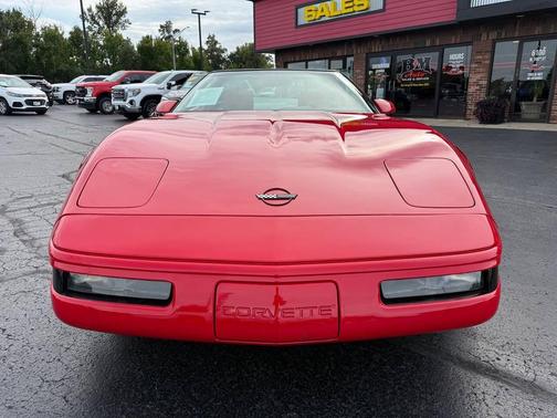 Red 1992 Chevrolet Corvette Base
