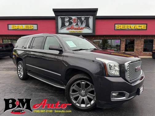 Iridium Metallic 2015 GMC Yukon XL 1500 Denali SUV