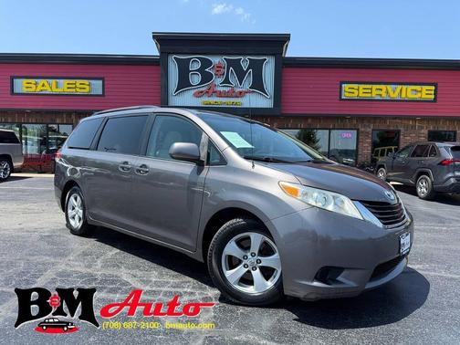 Predawn Gray Mica 2011 Toyota Sienna LE