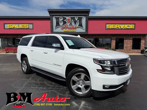 Summit White 2019 Chevrolet Suburban Premier