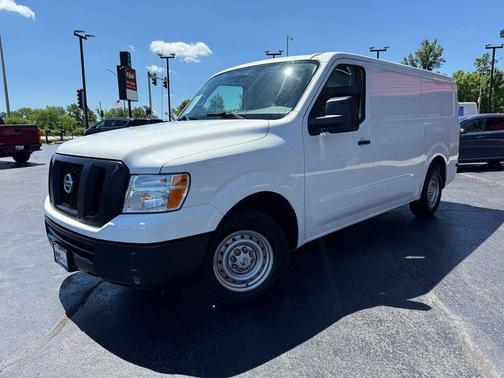 Glacier White 2021 Nissan NV Cargo NV2500 HD S V6