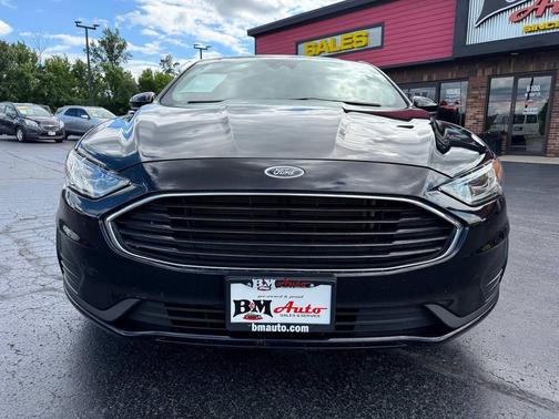 Agate Black Metallic 2020 Ford Fusion S