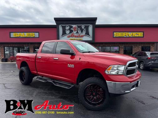 Flame Red Clearcoat 2017 RAM 1500 SLT
