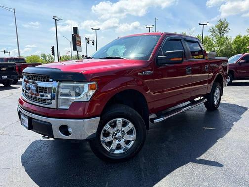 Ruby Red Metallic Tinted Clearcoat 2014 Ford F-150 XLT