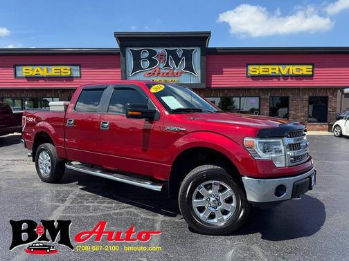 Ruby Red Metallic Tinted Clearcoat 2014 Ford F-150 XLT