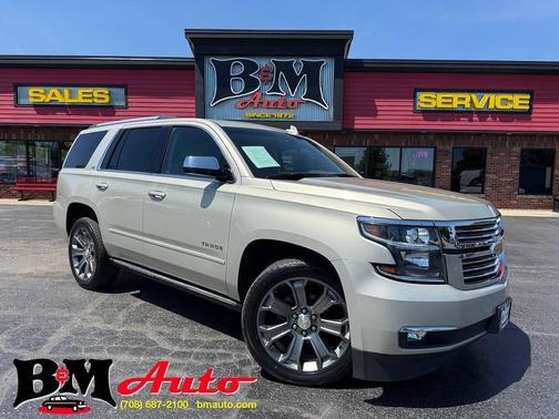 Champagne Silver Metallic 2016 Chevrolet Tahoe LTZ SUV