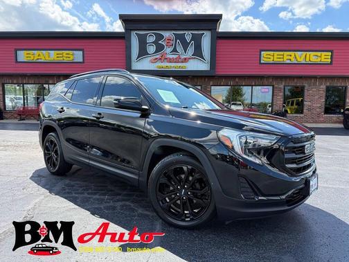 Ebony Twilight Metallic 2019 GMC Terrain SLE