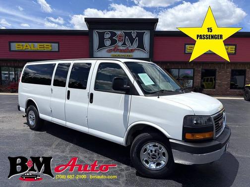 Summit White 2014 GMC Savana 3500 LT