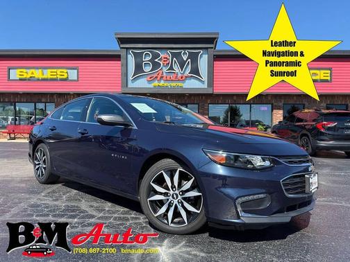 Blue Velvet Metallic 2017 Chevrolet Malibu 1LT