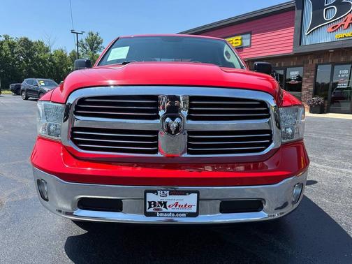 Flame Red Clear Coat 2014 RAM 1500 Big Horn 4x2 4dr Quad Cab 6.3 ft. SB Pickup