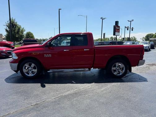 Flame Red Clear Coat 2014 RAM 1500 Big Horn 4x2 4dr Quad Cab 6.3 ft. SB Pickup