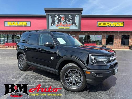 Shadow Black 2023 Ford Bronco Sport Big Bend