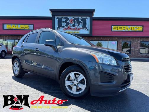 Cyber Gray Metallic 2016 Chevrolet Trax LT