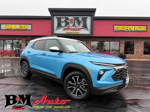 Marina Blue Metallic 2025 Chevrolet Trailblazer ACTIV