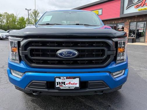 Velocity Blue Metallic 2021 Ford F-150 XLT