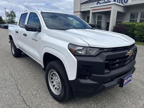 White 2023 Chevrolet Colorado WT
