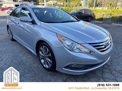 Radiant Silver Metallic 2014 Hyundai SONATA SE