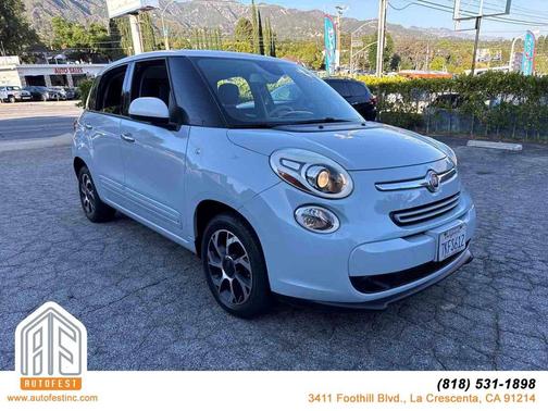 Blu Chiaro (Light Blue) 2014 FIAT 500L Easy