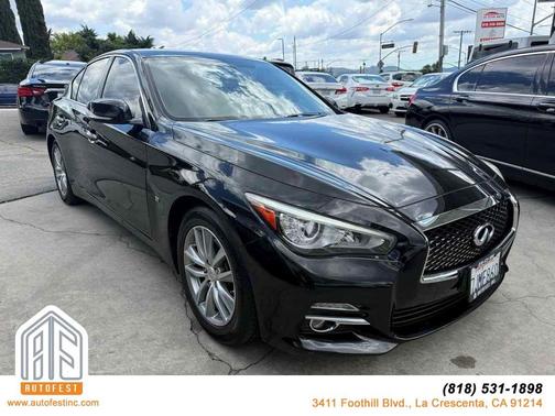Black Obsidian 2015 INFINITI Q50 Premium