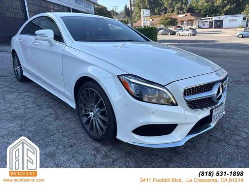 designo Diamond White Metallic 2016 Mercedes-Benz CLS-Class Coupe