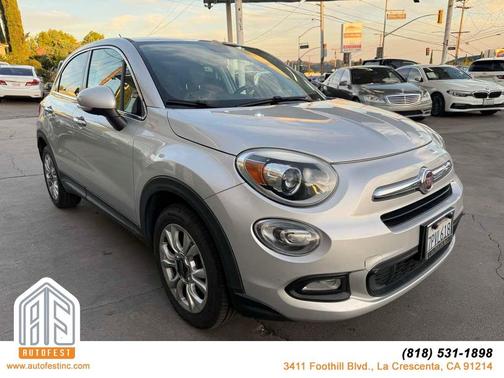 Bianco Gelato (White Clear Coat) 2016 FIAT 500X Lounge