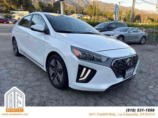 Ceramic White 2020 Hyundai IONIQ Hybrid SEL
