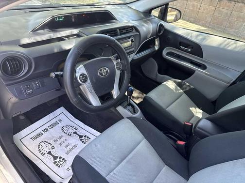 Super White 2013 Toyota Prius c Four