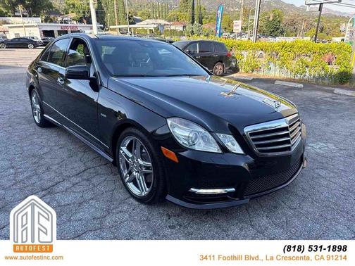 Obsidian Black Metallic 2012 Mercedes-Benz E-Class Sport Sedan