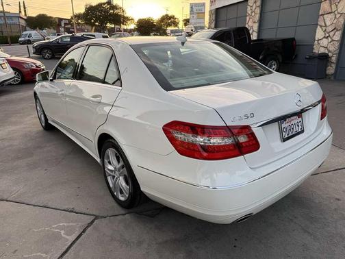 Arctic White 2011 Mercedes-Benz E-Class Sport Sedan