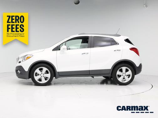 White 2016 Buick Encore Leather